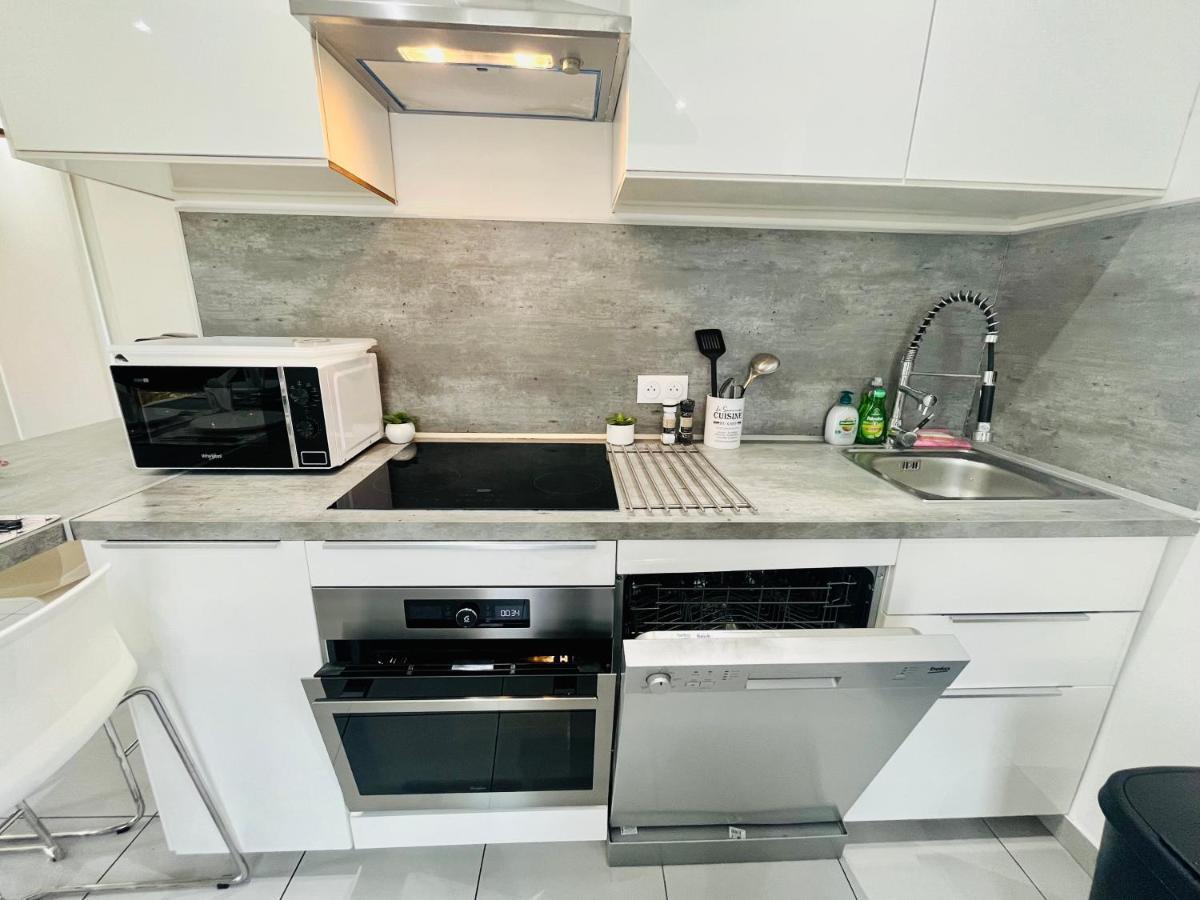 Superbe Duplex Design Neuf 2 Chambres, Climatise Tout Confort, Facile D,Acces Stationnement Gratuit Μασσαλία Εξωτερικό φωτογραφία